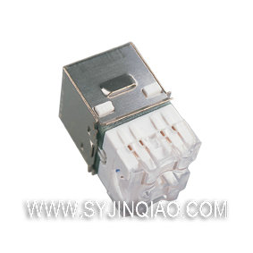 六类RJ45屏蔽信息模块