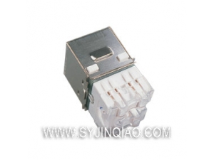 六类RJ45屏蔽信息模块